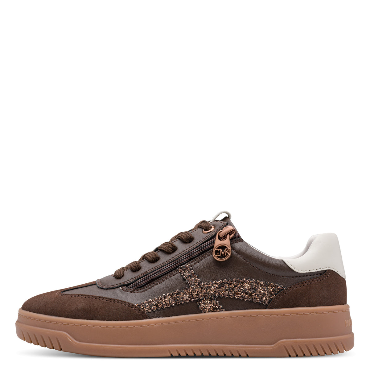 Marco Tozzi by Guido Maria Kretschmer 2-83706-46 353 Chocolate Brown Combi Trainers