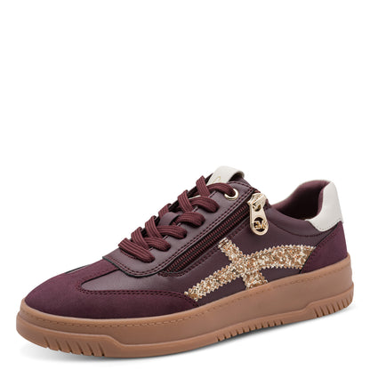 Marco Tozzi by Guido Maria Kretschmer 2-83706-46 567 Mulberry Combi Trainers