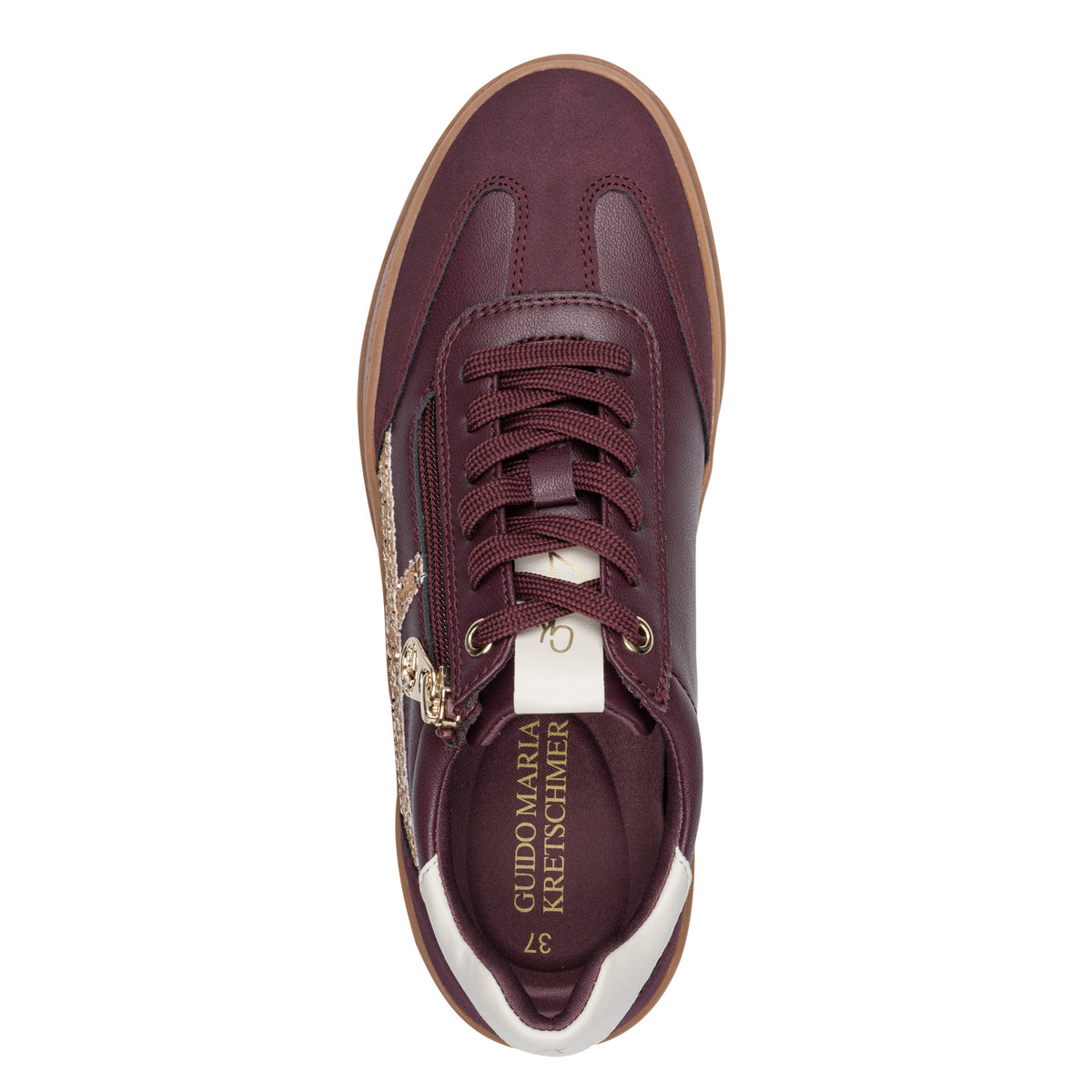 Marco Tozzi by Guido Maria Kretschmer 2-83706-46 567 Mulberry Combi Trainers