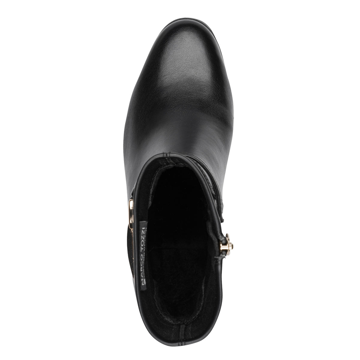 Marco Tozzi 2-85308-47 001 Black Block Heel Boots