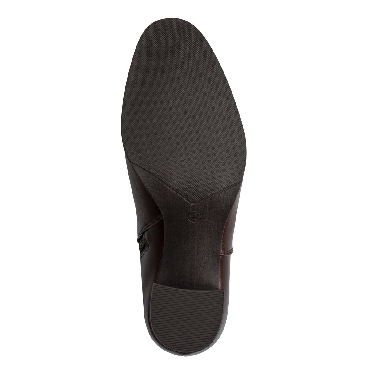Marco Tozzi 2-85308-47 361 Cafe Brown Block Heel Boots