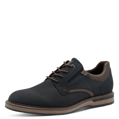 s.Oliver 5-13203-44-880 Dark Navy Lace & Elastic Side Shoes
