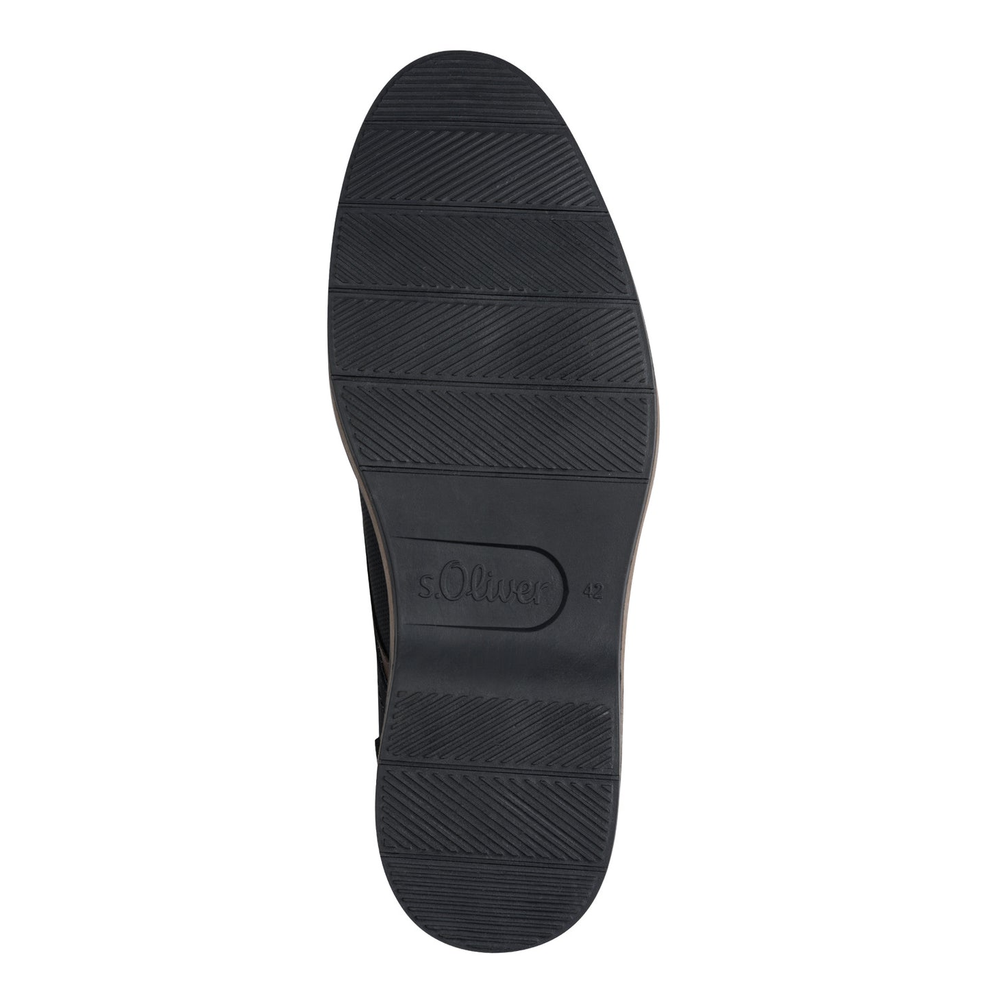 s.Oliver 5-13203-44-880 Dark Navy Lace & Elastic Side Shoes