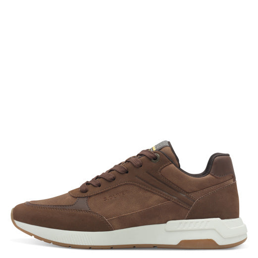 s.Oliver 5-13603-42-3A5 Cognac Tan & Brown Sneakers
