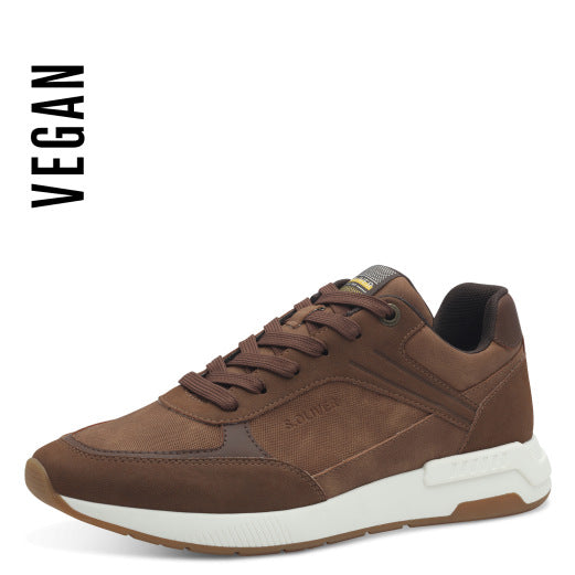 s.Oliver 5-13603-42-3A5 Cognac Tan & Brown Sneakers