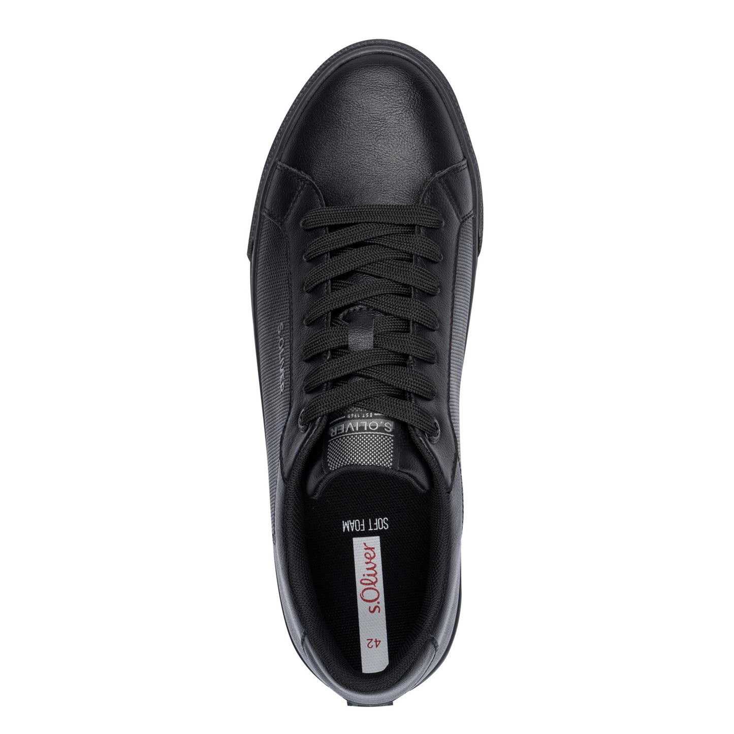 s.Oliver 5-13630-42-0A1 Black Lace Trainers