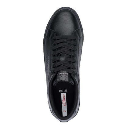 s.Oliver 5-13630-42-0A1 Black Lace Trainers