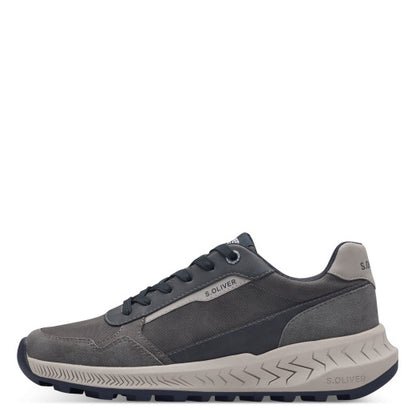 s.Oliver 5-13639-43-201 Grey Combi Trainers