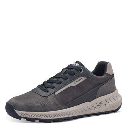 s.Oliver 5-13639-43-201 Grey Combi Trainers