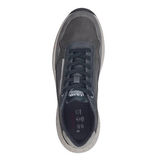 s.Oliver 5-13639-43-201 Grey Combi Trainers