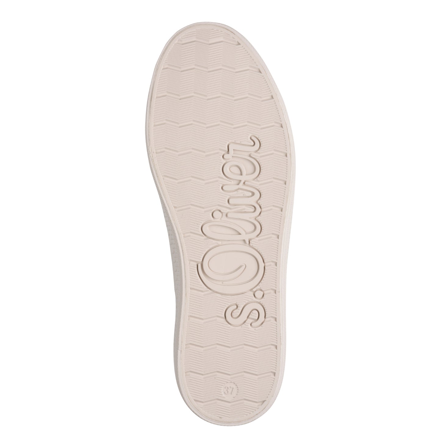 s.Oliver 5-23600-42-4A0 Beige Trainers with Zip