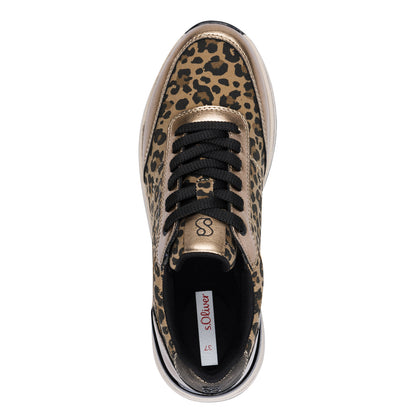s.Oliver 5-23613-45-907 Leopard Trainers