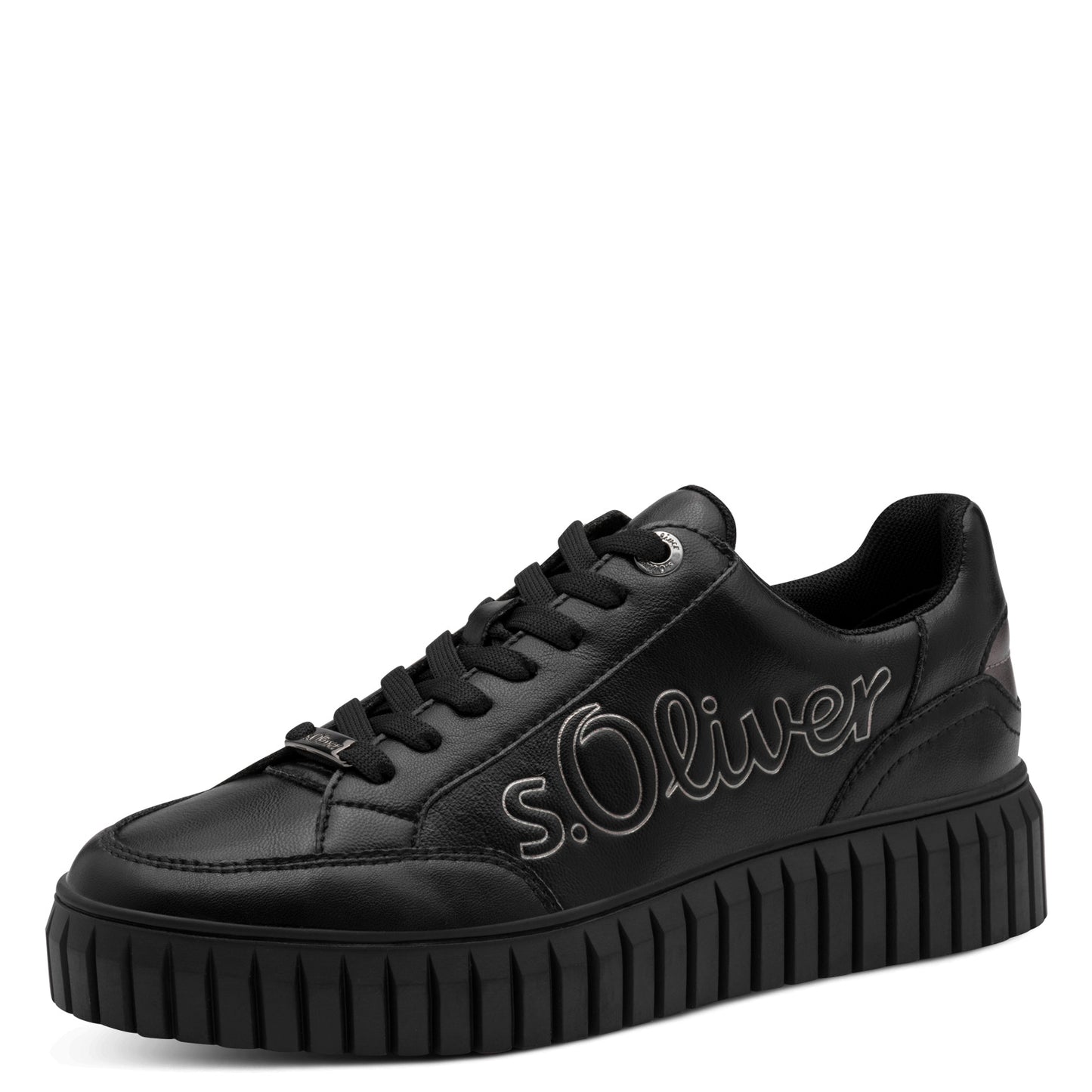 s.Oliver 5-23665-42-001 Black Chunky Trainers