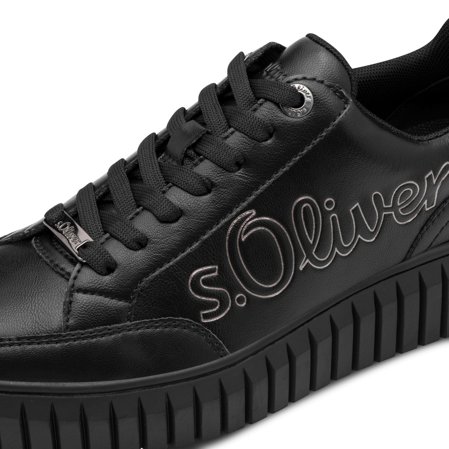 s.Oliver 5-23665-42-001 Black Chunky Trainers