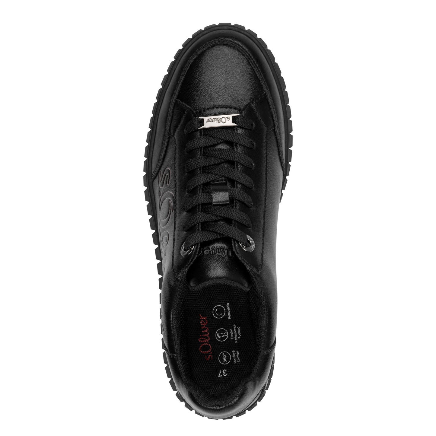 s.Oliver 5-23665-42-001 Black Chunky Trainers