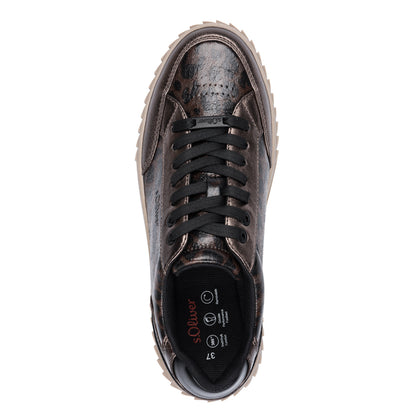 s.Oliver 5-23682-45-905 Bronze Chunky Trainers