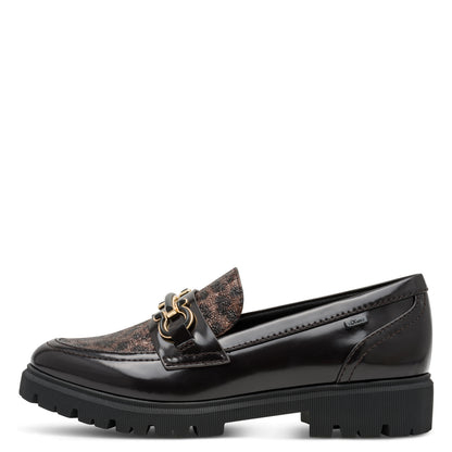 s.Oliver 5-24729-45-914 Brown Leopard Slip On Moccasins