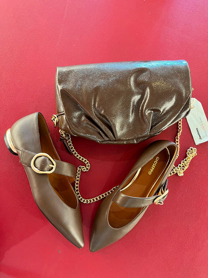 Gioseppo 80167-80167 Marron Brown Mary Jane Shoes