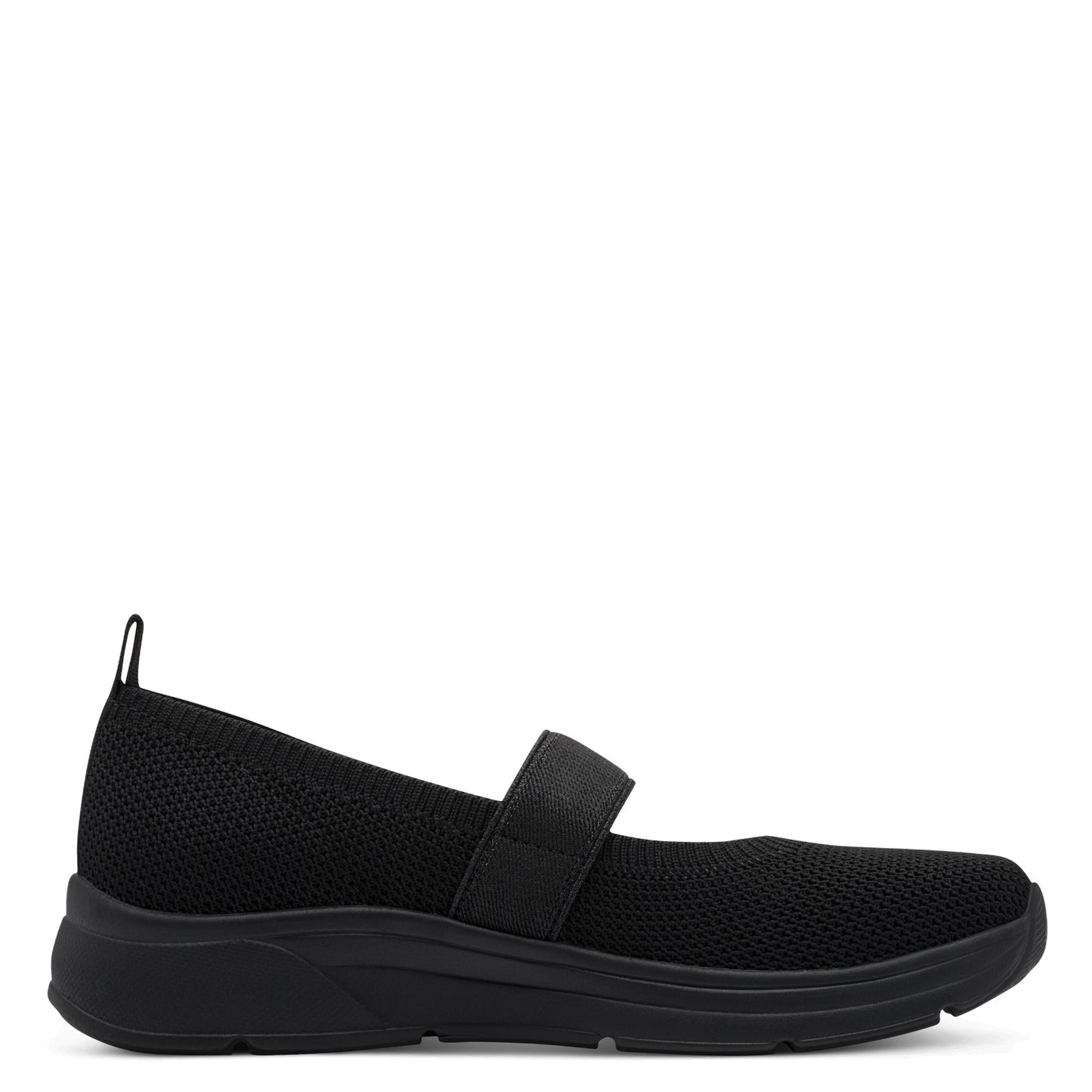 Jana Shoes 8-22183-46 001 Black Elastic Shoes