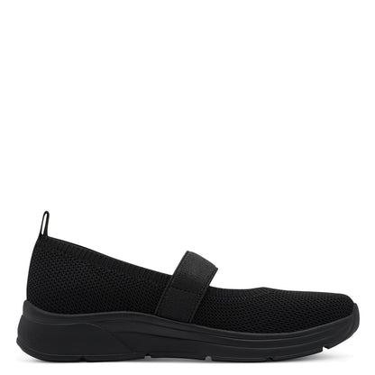 Jana Shoes 8-22183-46 001 Black Elastic Shoes