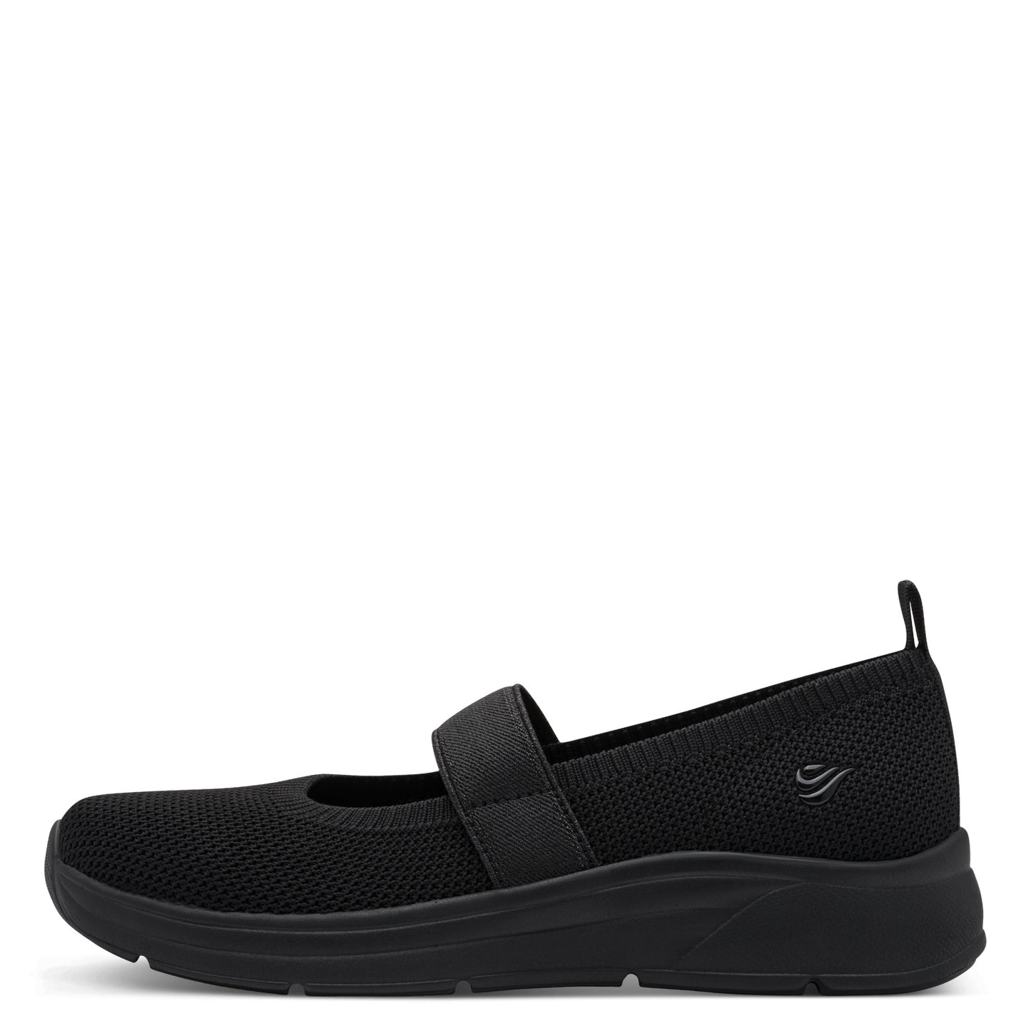 Jana Shoes 8-22183-46 001 Black Elastic Shoes
