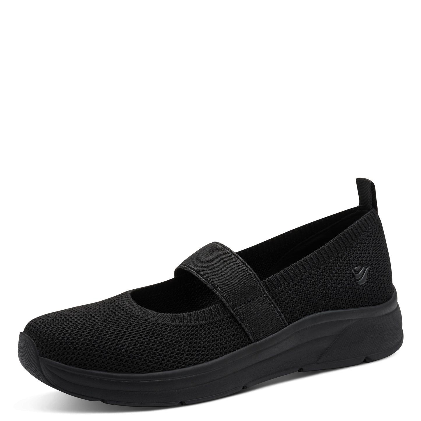 Jana Shoes 8-22183-46 001 Black Elastic Shoes