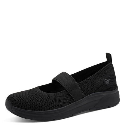 Jana Shoes 8-22183-46 001 Black Elastic Shoes
