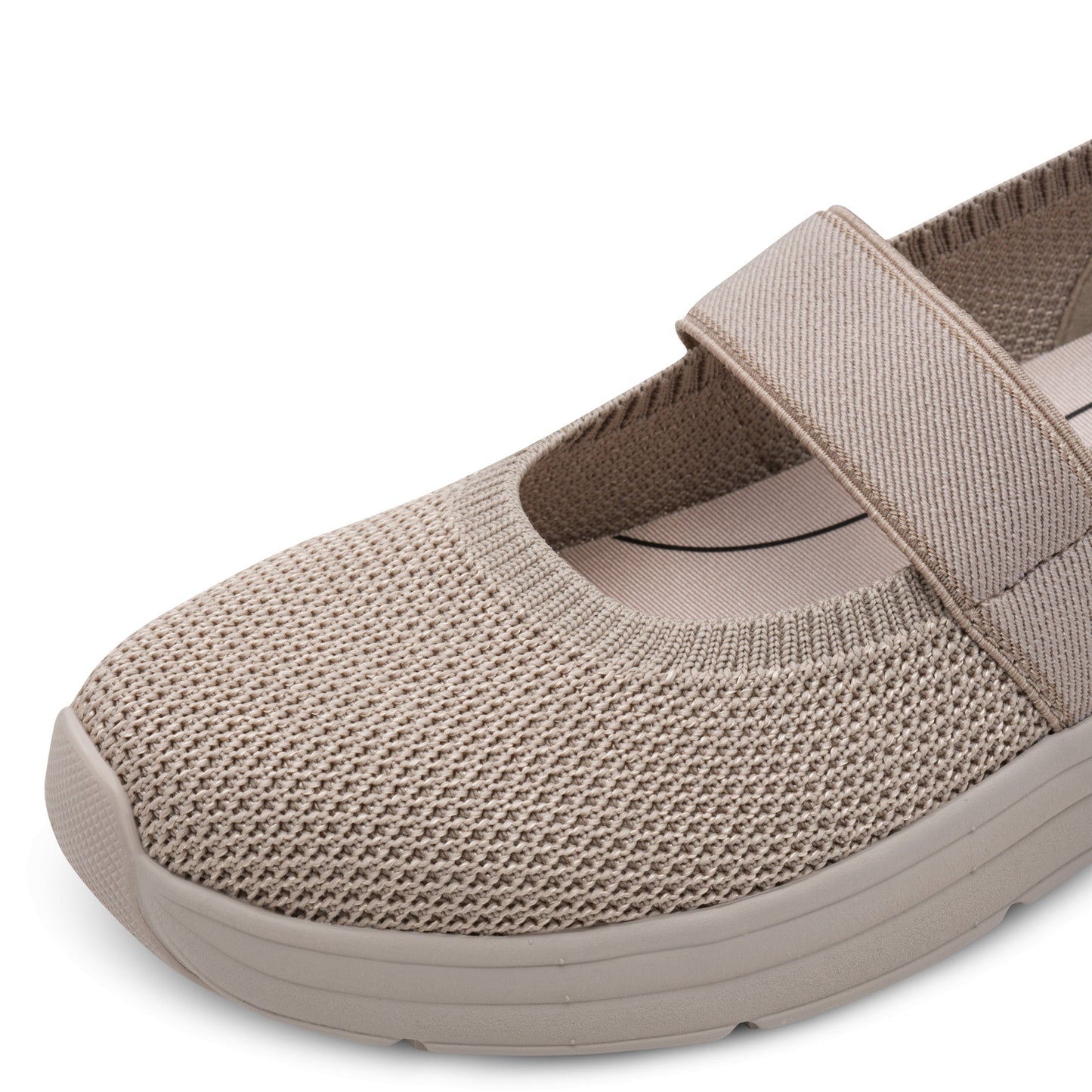 Jana Shoes 8-22183-46 324 Pepper Beige Elastic Shoes
