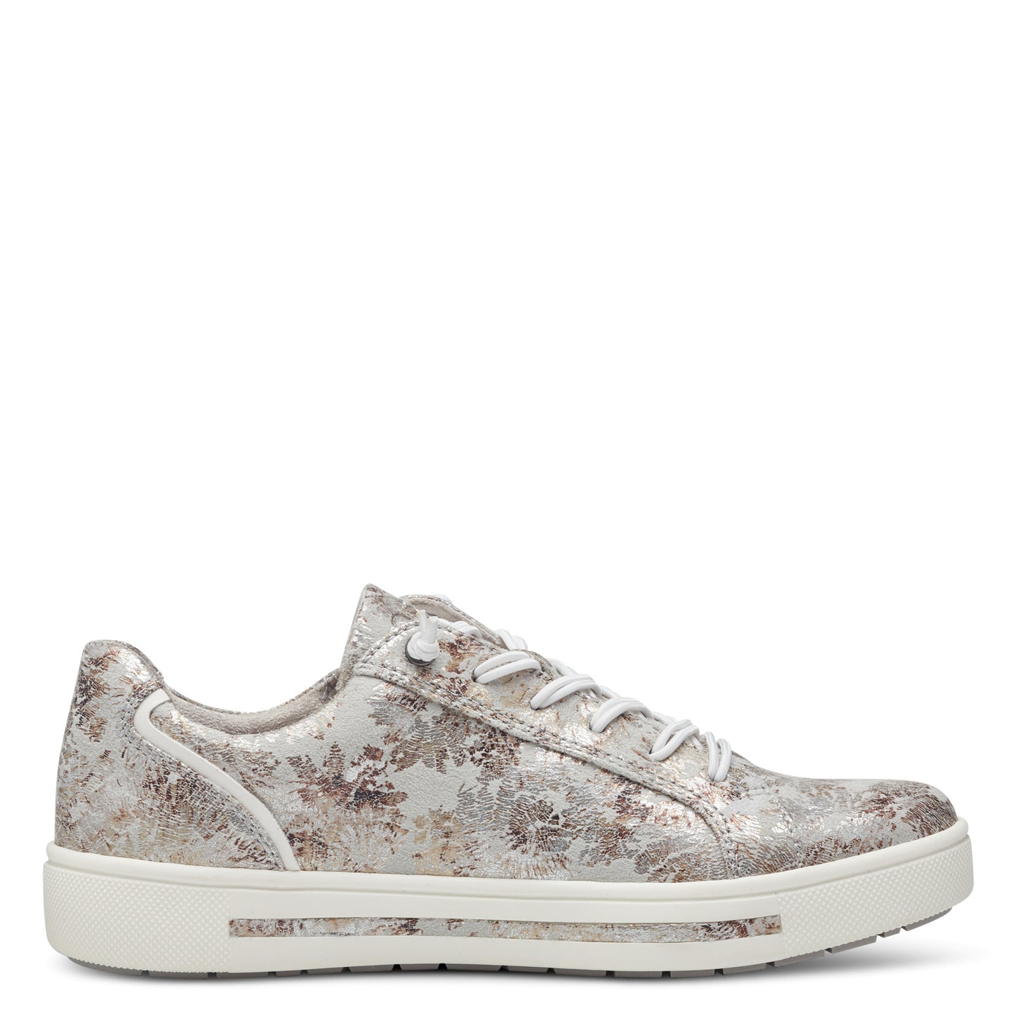 Jana Shoes 8-23661-42-290 Grey Flower Vegan Trainers