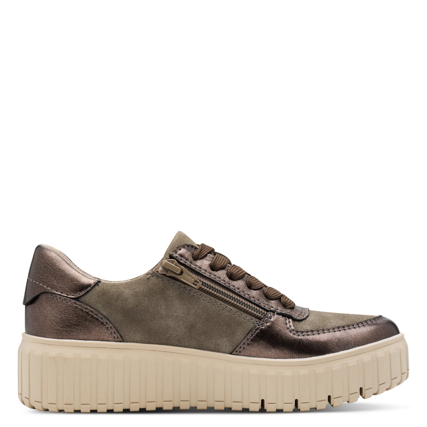 Jana Shoes 8-23666-45 349 H Fit Taupe Combi Trainers