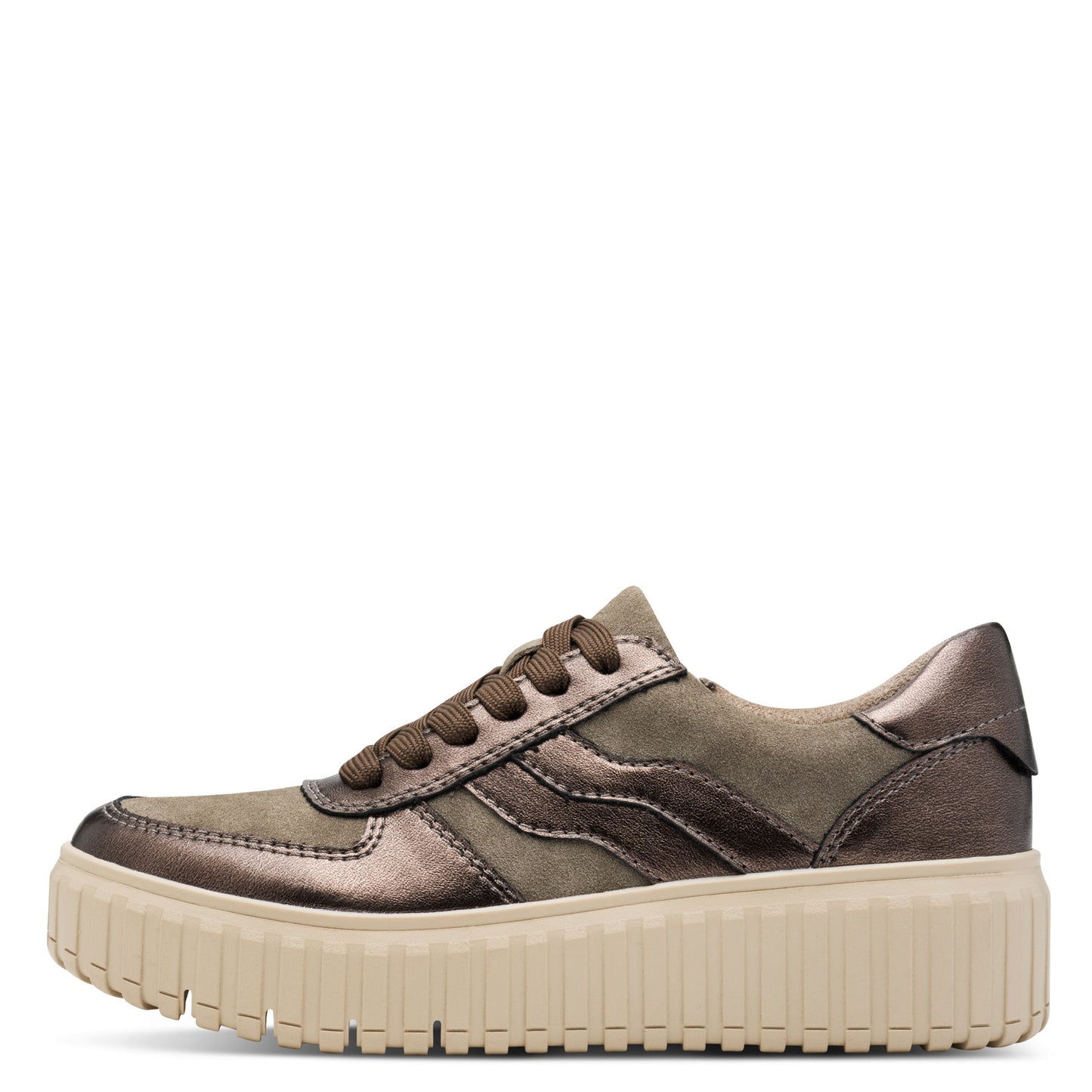 Jana Shoes 8-23666-45 349 H Fit Taupe Combi Trainers