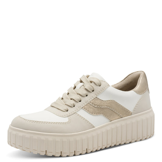 Jana Shoes 8-23666-45 490 H Fit Beige Combi Trainers