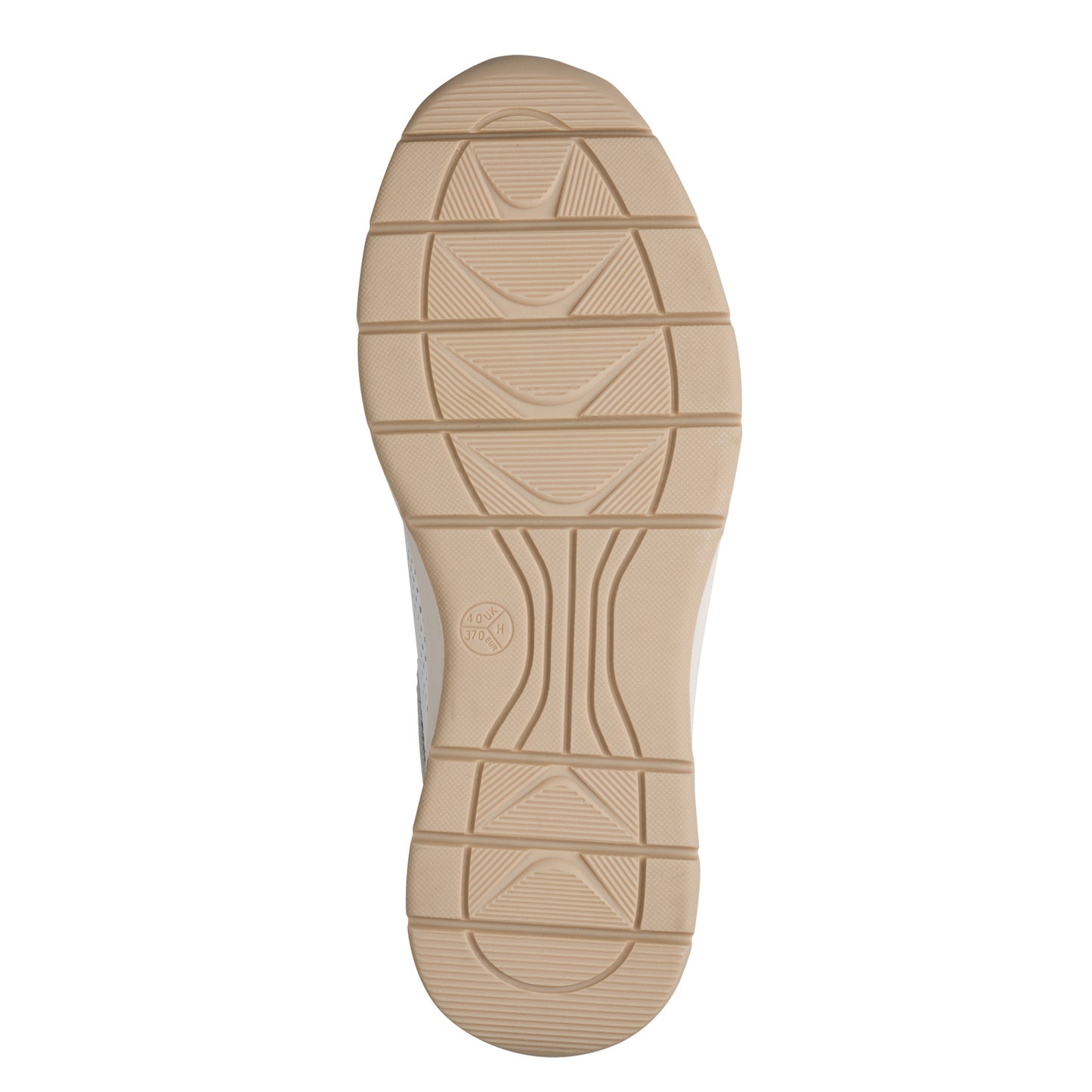 Jana Shoes 8-23703-46 130 White/Beige Trainers