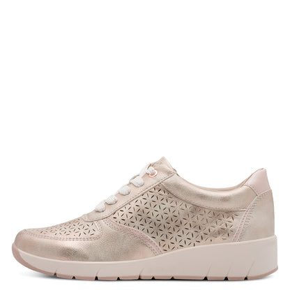Jana Shoes 8-23766-46 522 Rose/Gold Trainers