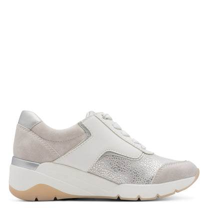 Jana Shoes 8-23768-46 191 White/Silver Trainers