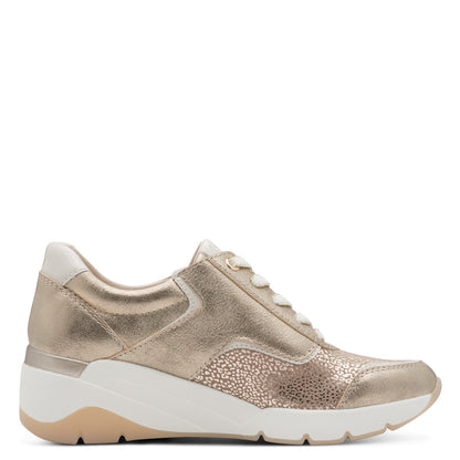 Jana Shoes 8-23768-46 938 Gold Combi Trainers