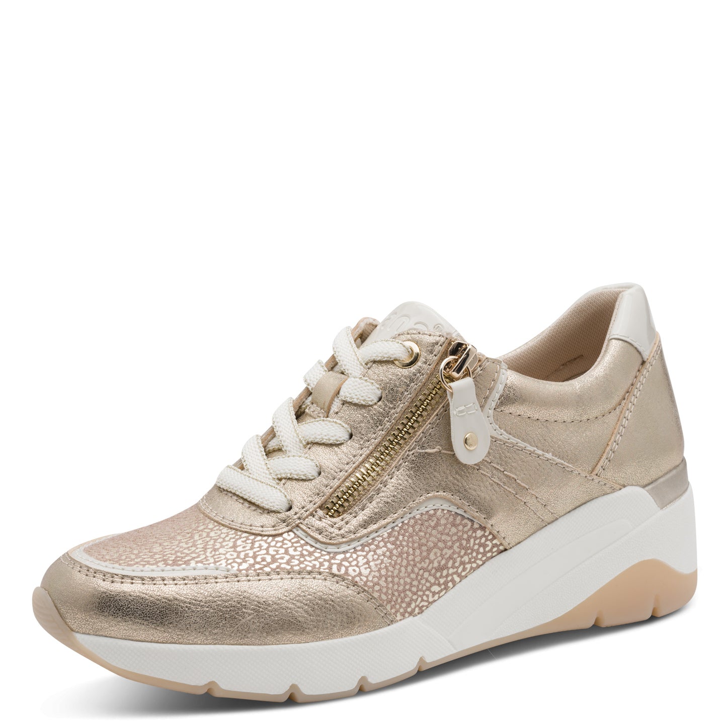 Jana Shoes 8-23768-46 938 Gold Combi Trainers
