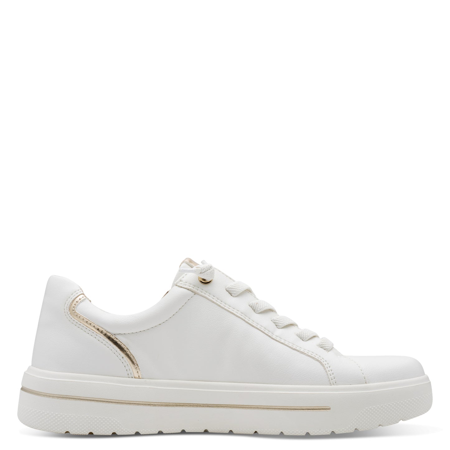 Jana Shoes 8-23770-46 196 White/Gold Trainers