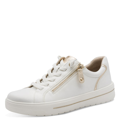 Jana Shoes 8-23770-46 196 White/Gold Trainers