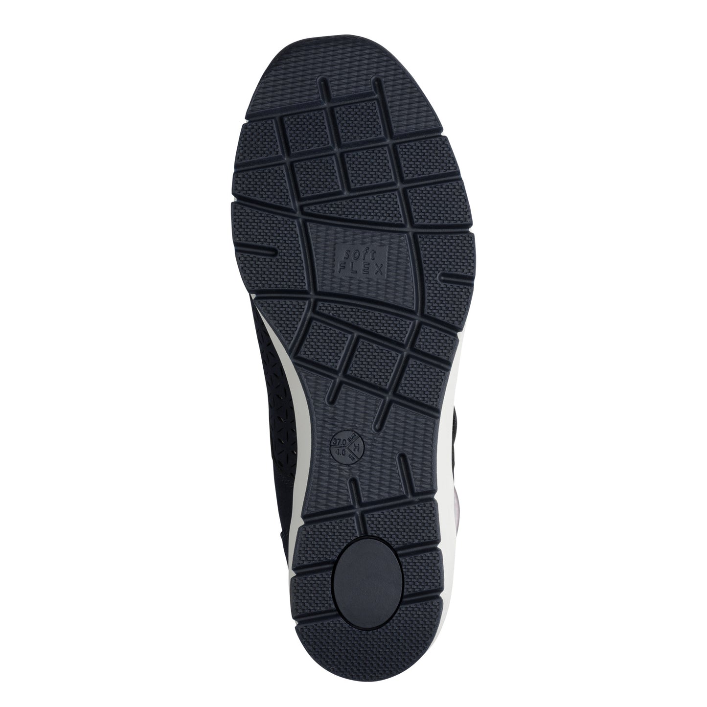Jana Shoes 8-24664-42 80E Navy Velcro Shoes