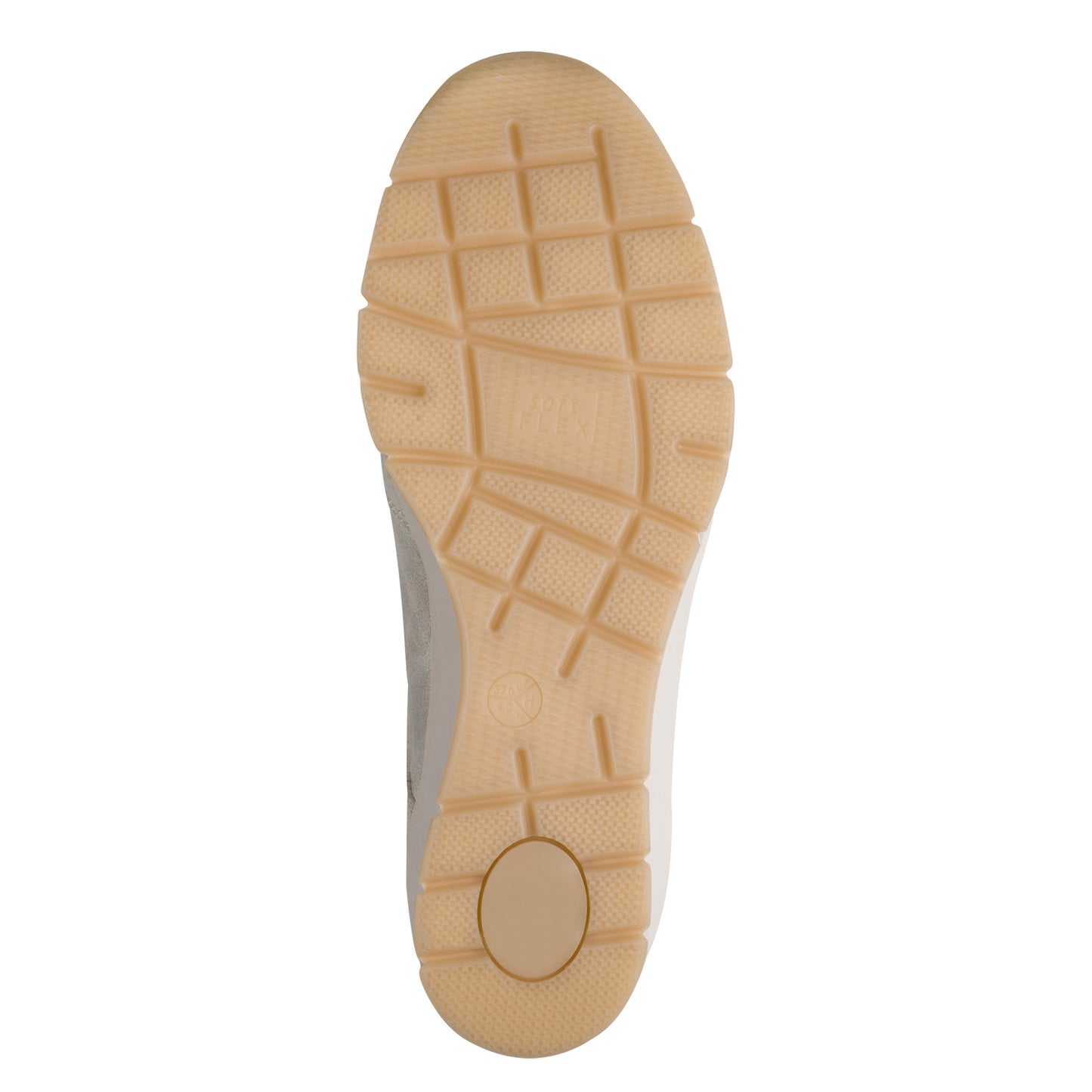 Jana Shoes 8-24765-46 499 Beige/Gold Zip Shoes