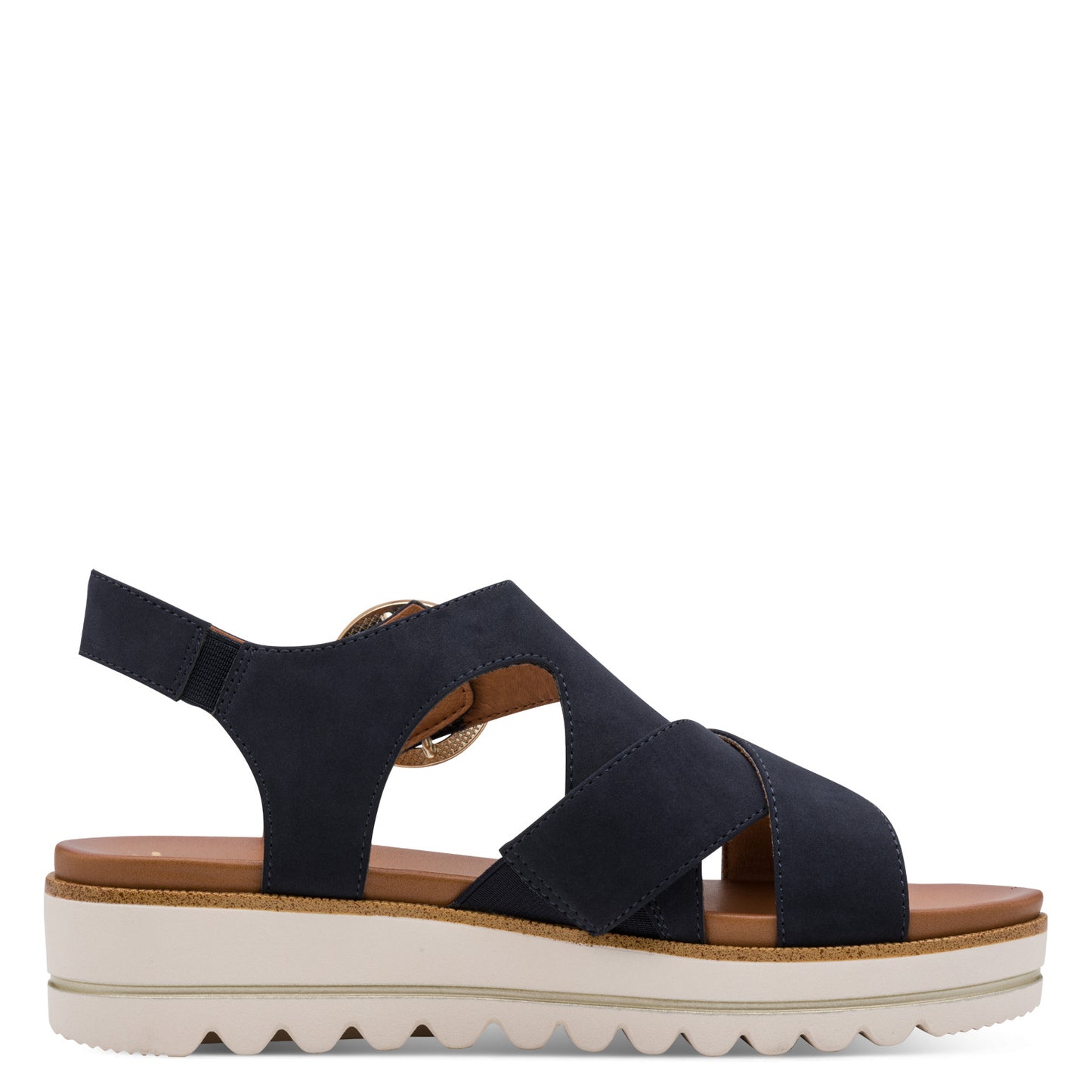 Jana Shoes 8-28272-46 805 Navy Sandals