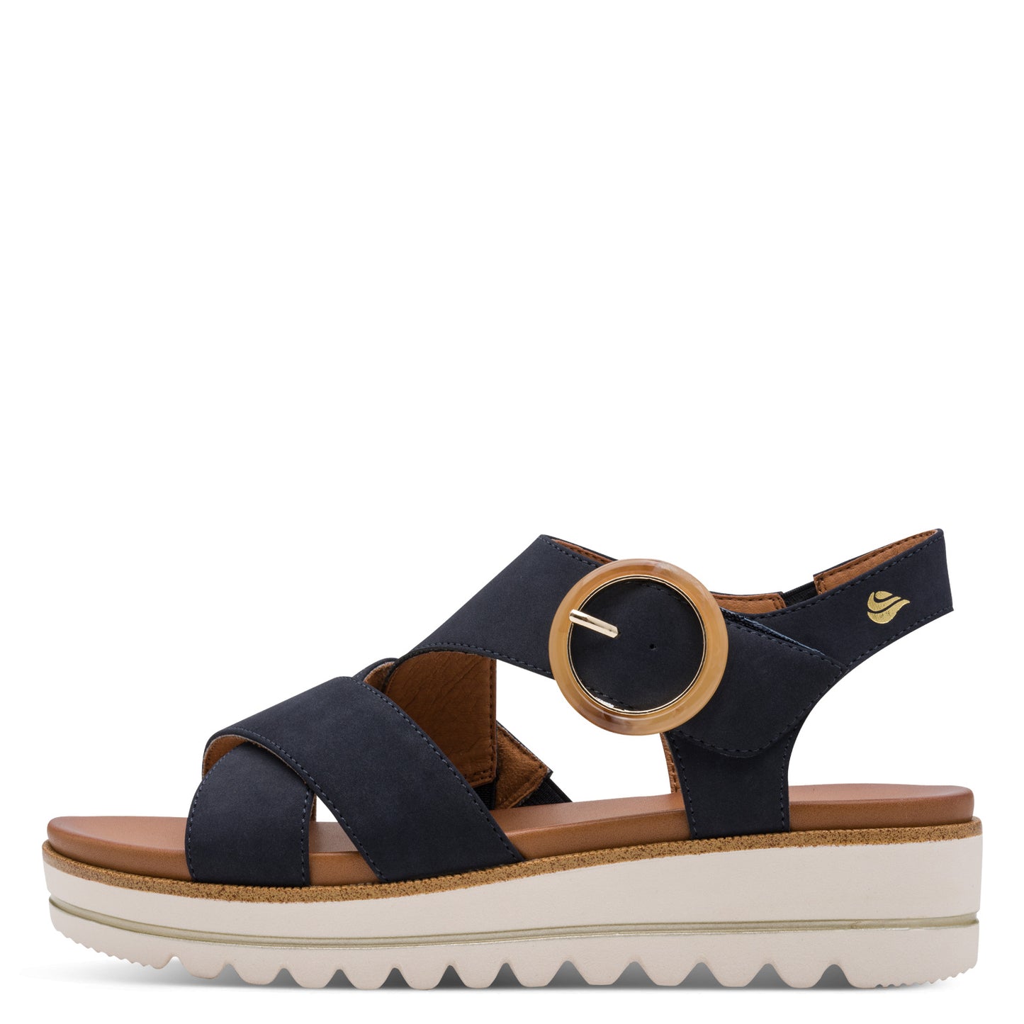 Jana Shoes 8-28272-46 805 Navy Sandals