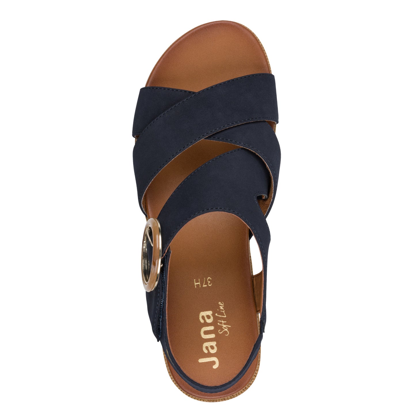 Jana Shoes 8-28272-46 805 Navy Sandals