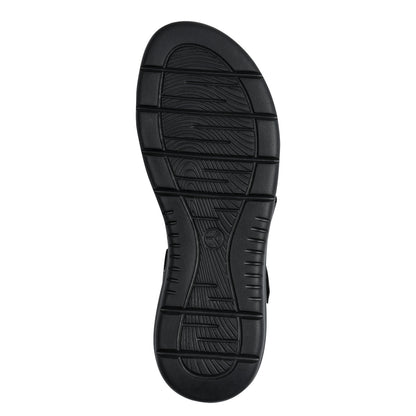 Jana Shoes 8-28710-46 001 Black Sandals