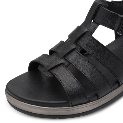 Jana Shoes 8-28710-46 001 Black Sandals