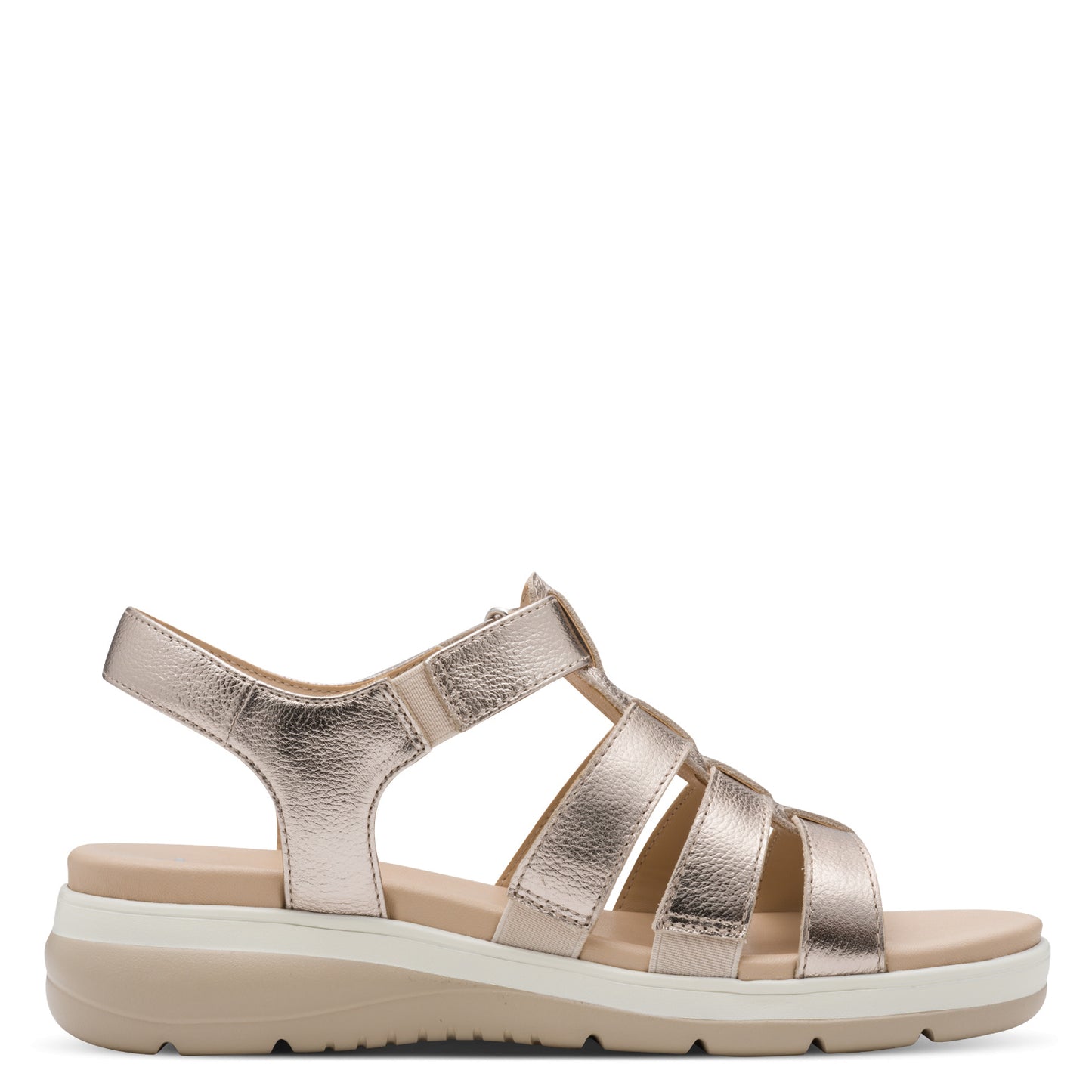 Jana Shoes 8-28710-46 954 Champagne Sandals