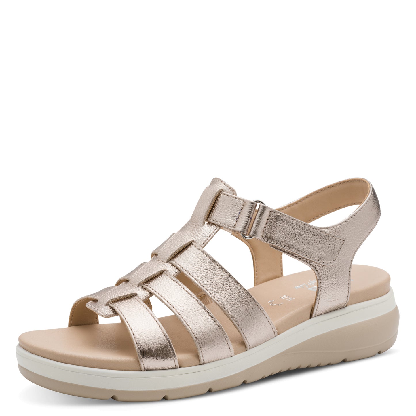 Jana Shoes 8-28710-46 954 Champagne Sandals