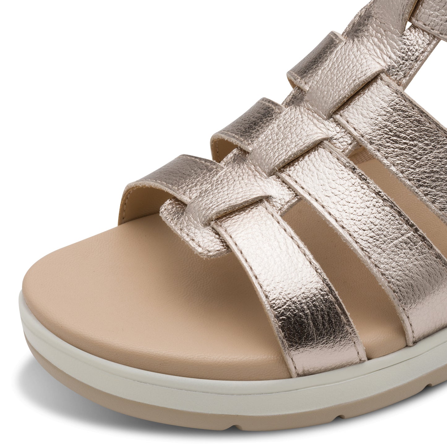 Jana Shoes 8-28710-46 954 Champagne Sandals