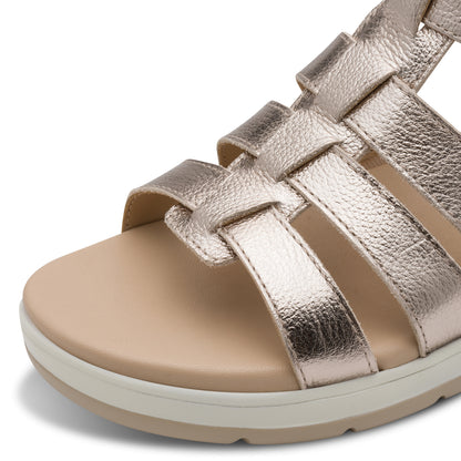 Jana Shoes 8-28710-46 954 Champagne Sandals